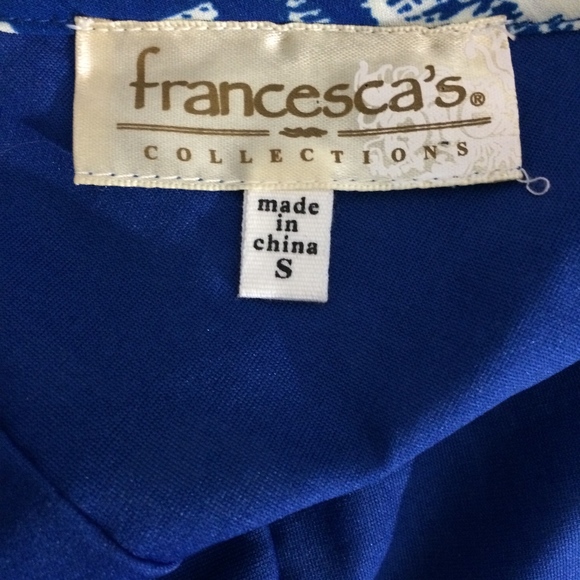 Francescas Collections Womens S Blue Midi Dress - Picture 5 of 7